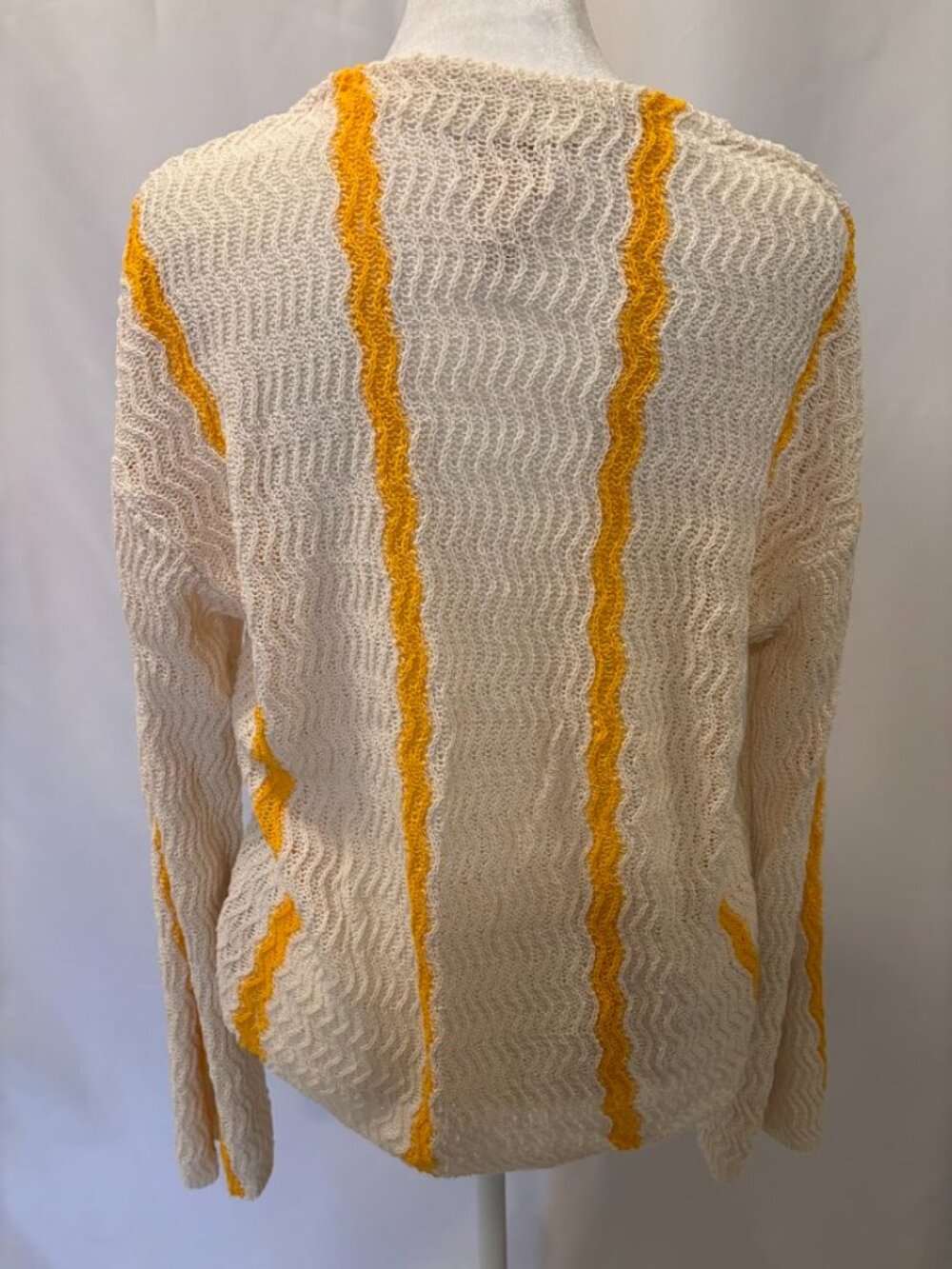 H&M Matching crochet set (Cotton) Cream/Yellow Color - Size Large - Picture 6 of 15